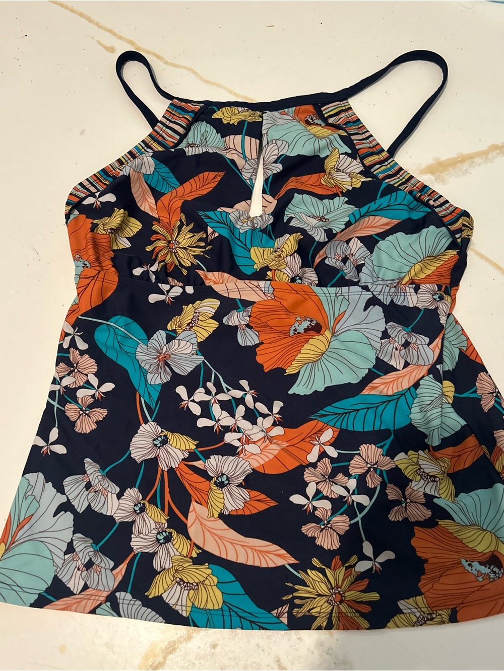 Poppy Swim Top